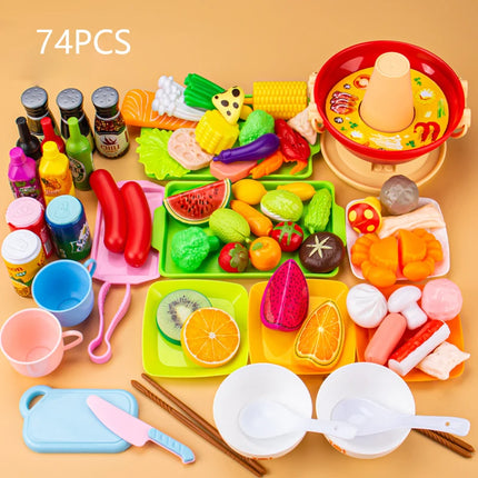 Kids Pretend Play Kitchen Set For Girls Interactive Toy by zapcart