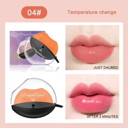 Lazy Lipstick Lip Shape Color Changing Temperature Activated by zapcart