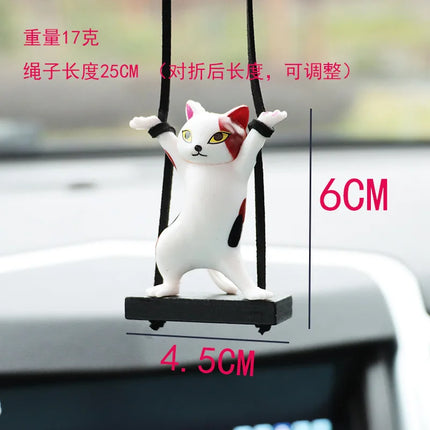 ShengmeiYu Car Pendant Car Lovers Mirror Decor Cute by zapcart
