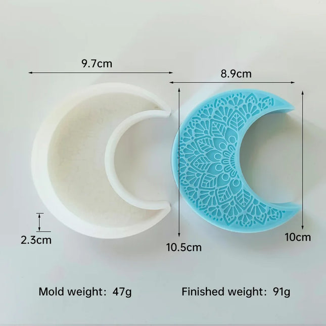 Choice Ramadan Moon Star Silicone Candle Mold For Muslims by zapcart