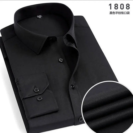 CN Zhejiang Mens Non Iron Striped Shirt Slim Fit Breathable by zapcart