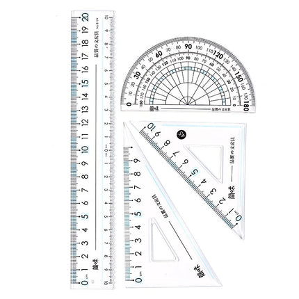 Hign-concerned Multifunctional Triangular Ruler For Design by zapcart