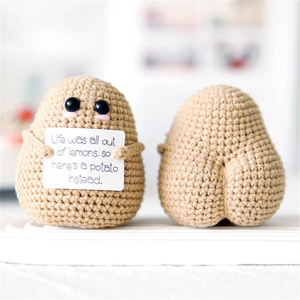 Choice Handmade Potato Doll Positive Energy Home Decor Gift by zapcart