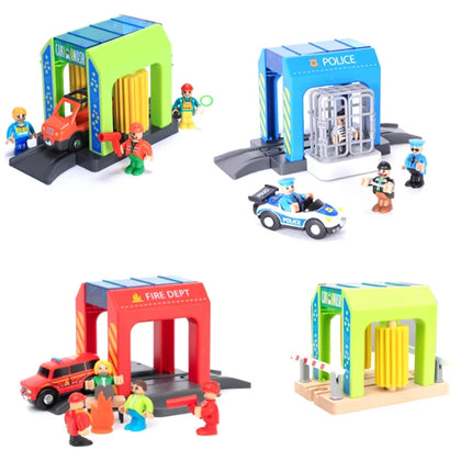 VEKCE Police Station Blocks Set For Kids City Scene by zapcart