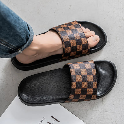 Mens Slippers Non Slip Anti Odor Beach Outdoor Summer
