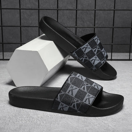 QZHSMY Mens Sandals Lightweight Comfort Flip Flops