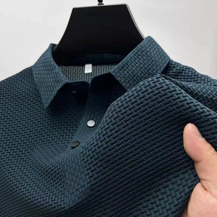 Choice Men Polo Shirt Bone Color Breathable Summer Casual by zapcart