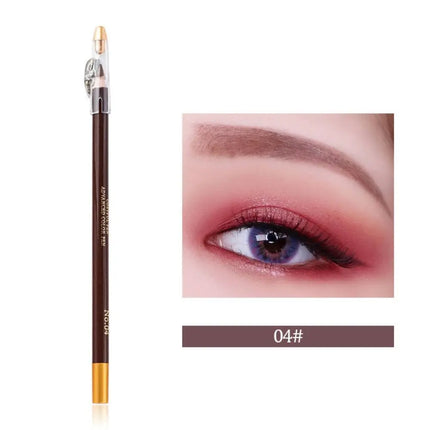 Five Colors Eyebrow Eyeliner Pencil Portable Waterproof Day by zapcart