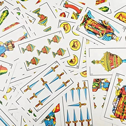 Authentic Spanish Naipes Playing Cards for Mexican Poker by zapcart