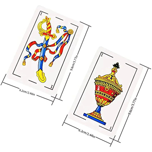 Authentic Spanish Naipes Playing Cards for Mexican Poker by zapcart