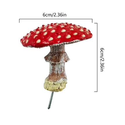 Choice Glow In The Dark Mini Mushroom Ornament Fairy Garden by zapcart