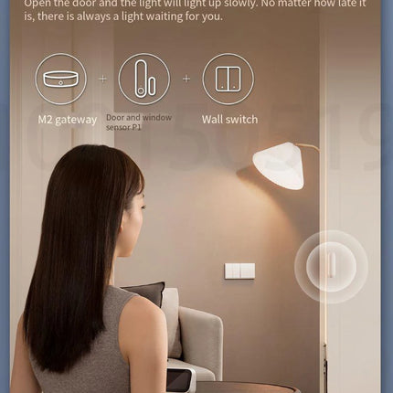 Aqara P1 Door Window Sensor Zigbee 3.0 Smart Home Wireless by zapcart