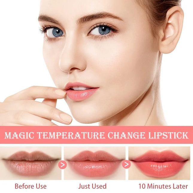 Flower Jelly Lipstick Set Temperature Change Lip Balm Daily by zapcart