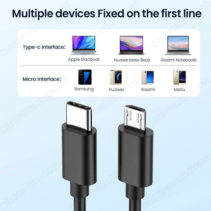 Minions Charge Type C To Micro USB OTG Cable 2.4A Android by zapcart