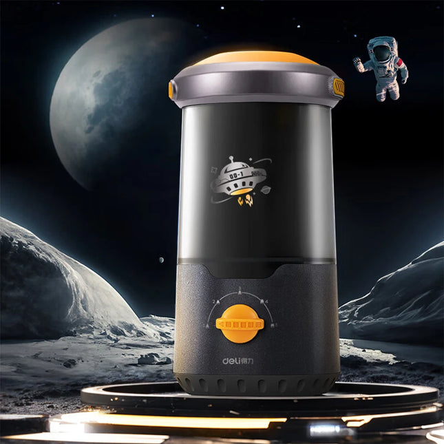 Deli Space Theme Electric Pencil Sharpener for Kids Auto by zapcart