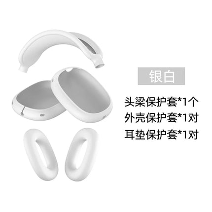 AirPods Max 4 In 1 Case Silicone Ear Cushion Cover For Pros by zapcart