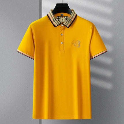 CN Jiangxi Mens Polo Shirt Luxury Embroidered Anti Wrinkle by zapcart