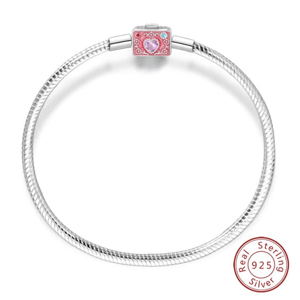 IQMAC Original Sterling Silver 925 Charm Bracelet For Women by zapcart