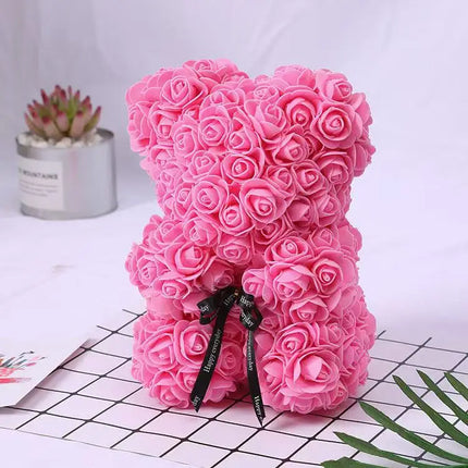 FUJINCN Teddy Rose Bear Gift Box For Girlfriend Valentine by zapcart
