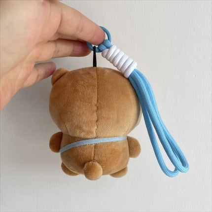 Cute Bubu Dudu Plush Keychains Stuffed Wall Plushie Panda Kawaii Fluffy Bear Puppet Doll Soft Bag Pendant Couple Birthday Gifts by zapcart