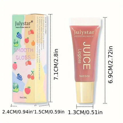 Julystar Watery Jelly Lip Oil Gloss Hydrating For All Lips