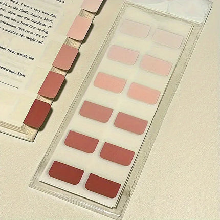 Medium Transparent Sticky Index Tabs, Reusable Positioning Labels, Book and Document Classification Note Tabs, for Office by zapcart