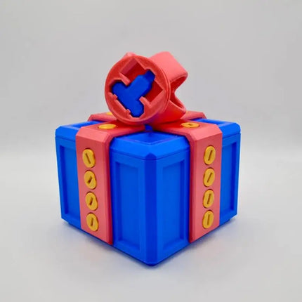 Hign-concerned Annoying Gift Box With Screws Prank 3D by zapcart