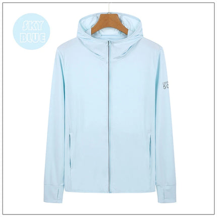 UPF50 Sun Protection Ice Silk Jacket For Men And Women by zapcart