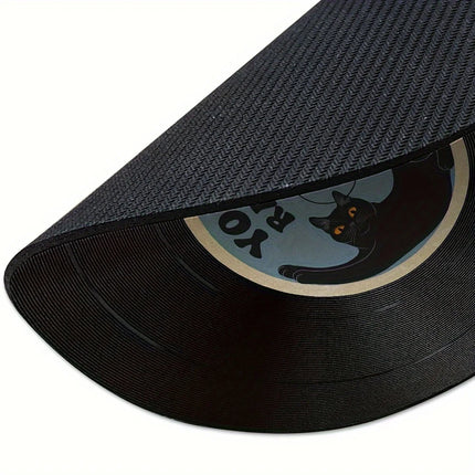 Mairuige Vintage Vinyl Round Mouse Pad Non Slip Desk Mat by zapcart