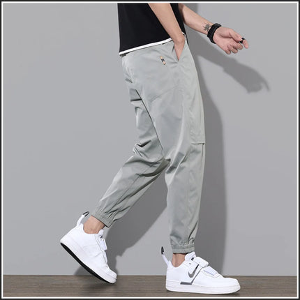 Vumeleal Men Drawstring Joggers Beach Pants Loose Fit by zapcart