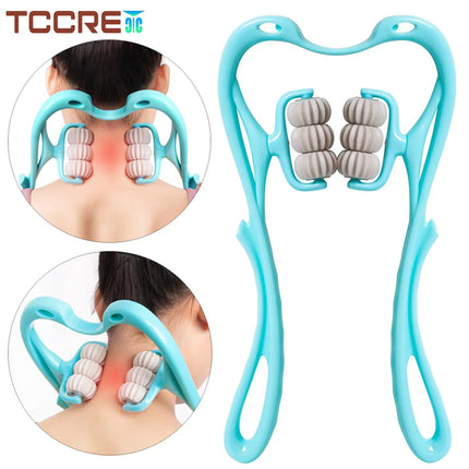 TCCRE Neck Massager Trigger Point Roller for Shoulders by zapcart