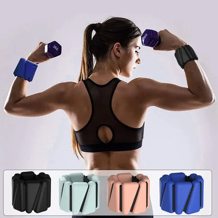 Choice Half Pound Wrist Weights For Adults Adjustable Strap by zapcart