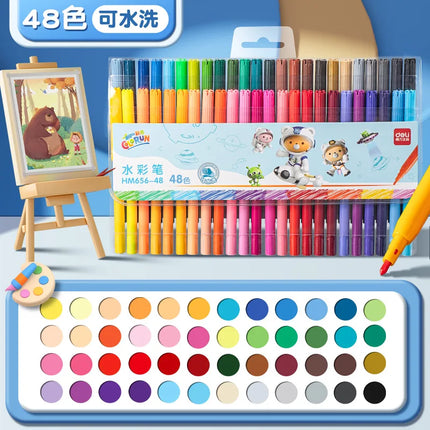 Choice Washable Markers for Kids 48 Colors Safe and Bright by zapcart