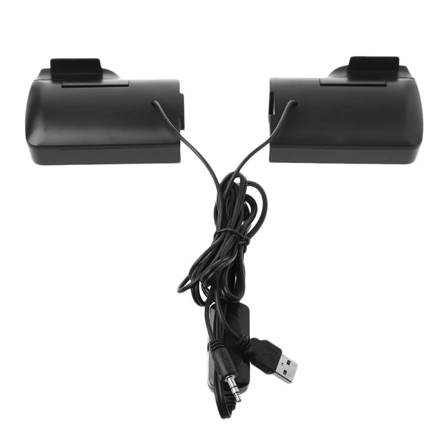 OOTDTY Q1FC USB Powered Laptop Speakers Subwoofer Portable by zapcart