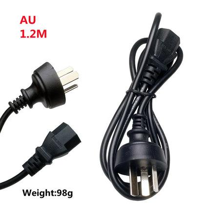 EU Power Cord Euro Plug C13 Extension Cable For PC Monitors by zapcart