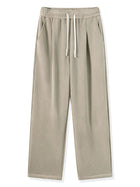 Anbican Winter Men Sweatpants Thick Fleece Wide Leg by zapcart