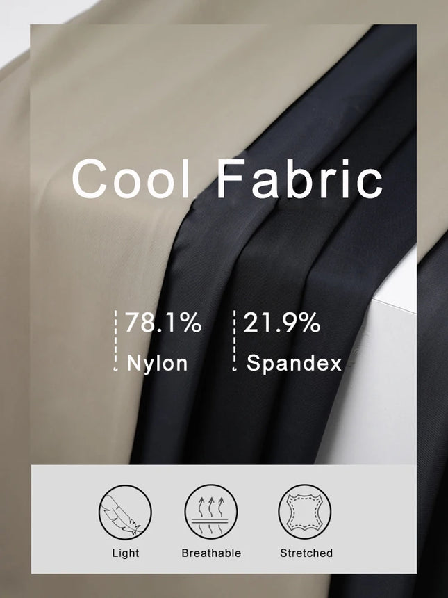 Anbican Men Summer Breathable Casual Chinos Nylon Pants by zapcart