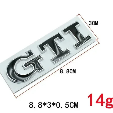 Hign-concerned 3D Metal GTI Badge For VW Golf GTI Rear Trunk by zapcart