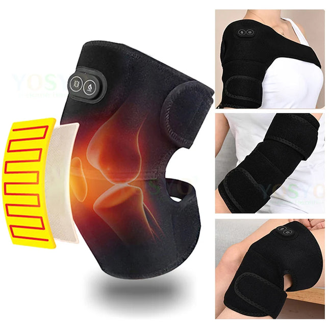Electric Heating Massager Neck Shoulder Arthritis Brace by zapcart