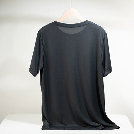 Multicolor Quick Dry Short Sleeve Sport T Shirt Men Running by zapcart