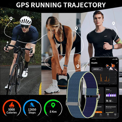 LIGE Smart Band Watch Heart Rate Monitoring For Adults by zapcart