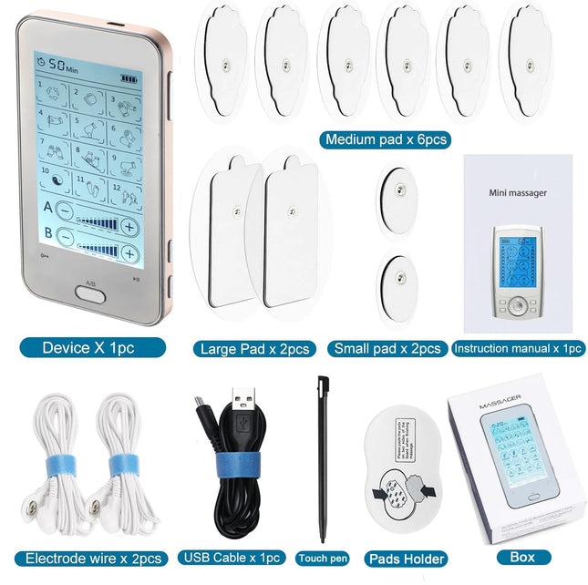 ASTEC EMS Muscle Stimulator For Back Pain Relief Remote by zapcart