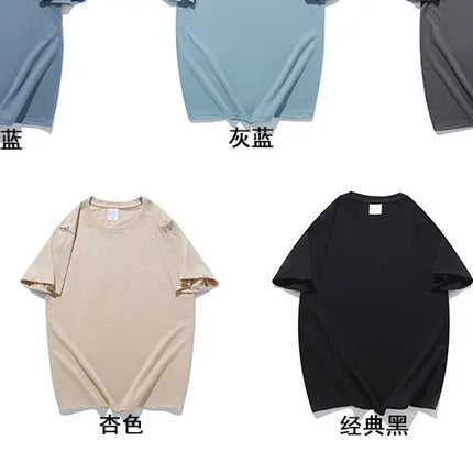 100 Percent Cotton T Shirt Unisex O Neck Short Sleeve by zapcart
