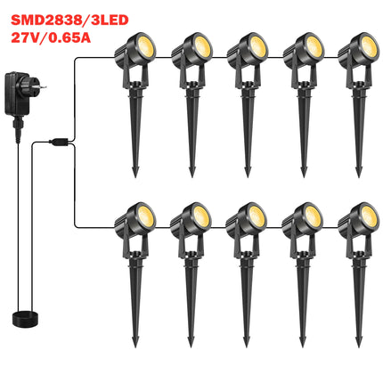 Tsunrise Low Voltage Landscape Lighting Garden Paths by zapcart