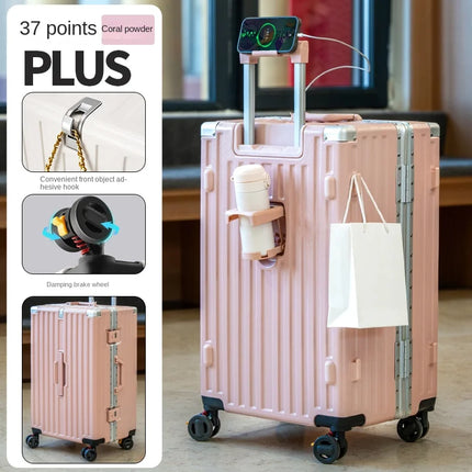 Jiangxi Unisex Large Capacity USB Charging Premium Luggage by zapcart