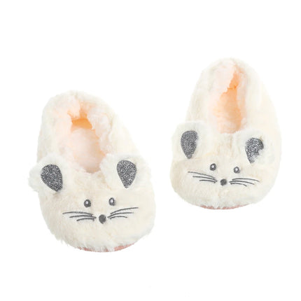 Winter Warm Slipper Women Non Slip Fuzzy Fur Mouse Ears by zapcart