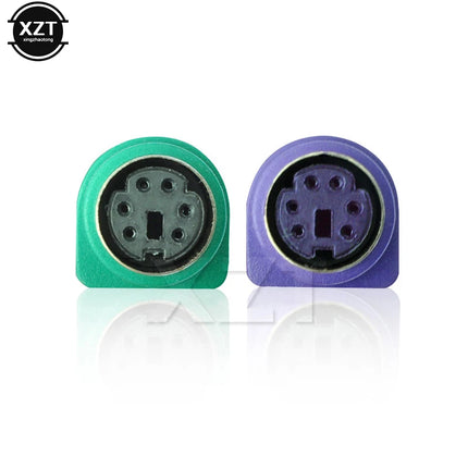 WYMECT USB to PS2 Keyboard and Mouse Adapter for PCs by zapcart