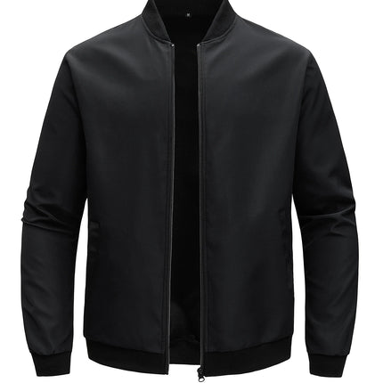 FujianChoice Mens Baseball Collar Lightweight Jacket by zapcart
