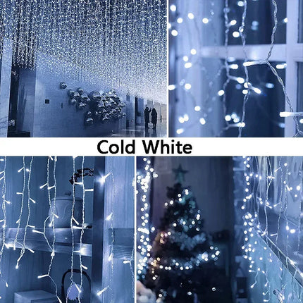 Outdoor Waterproof Fairy Lights For Christmas Ramadan Decor by zapcart