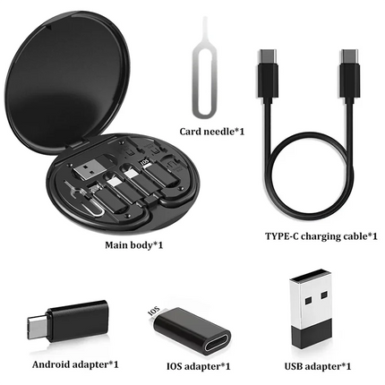 Zapcart Universal USB Type C To C 60W Charging Kit Adapter